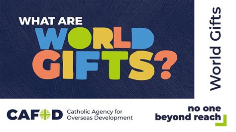 CAFOD World Gifts.